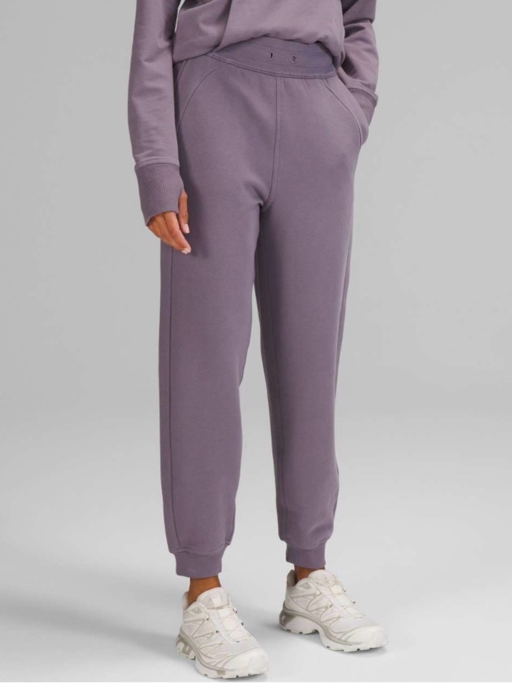 lululemon Scuba High-Rise Relaxed Jogger, Dusky Lavender, 10